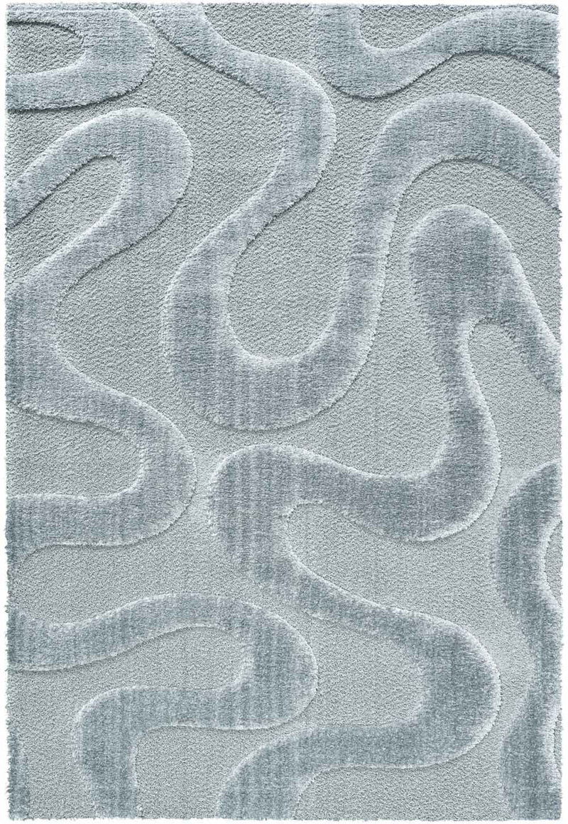 Cleo Squiggle Pink Rug
