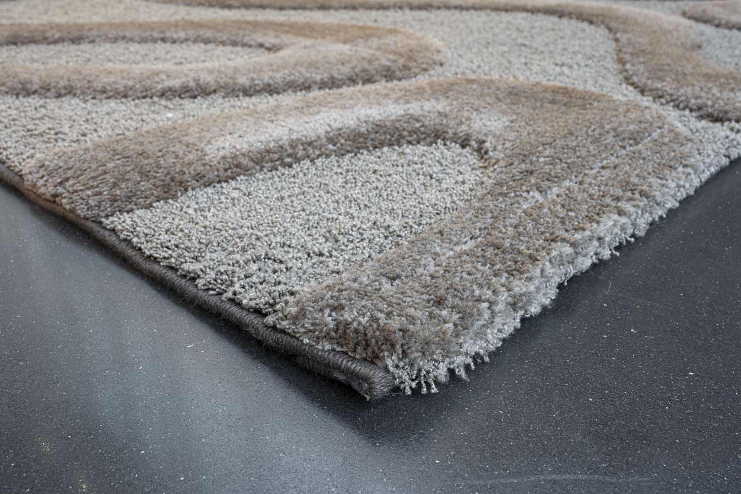 Cleo Squiggle Grey Rug