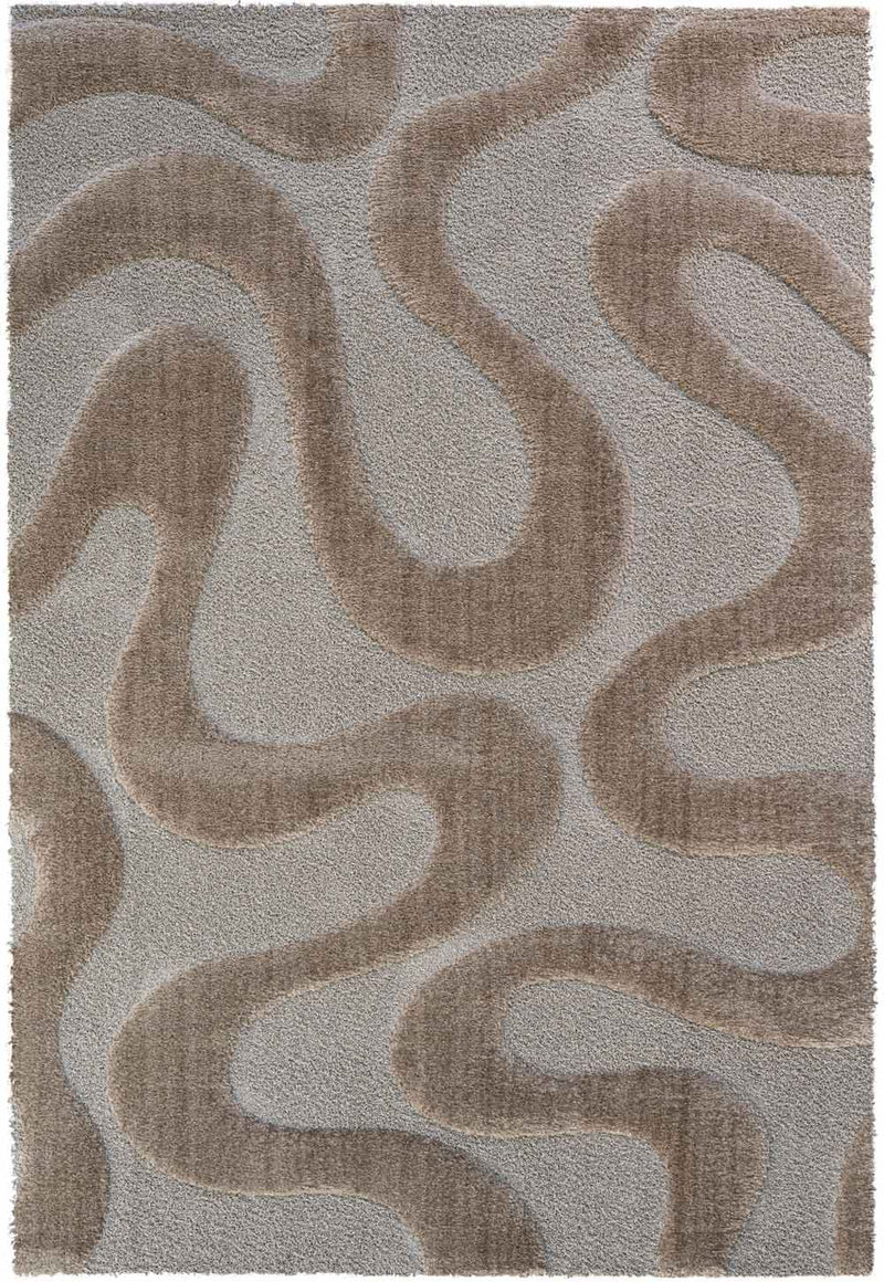 Cleo Squiggle Grey Rug