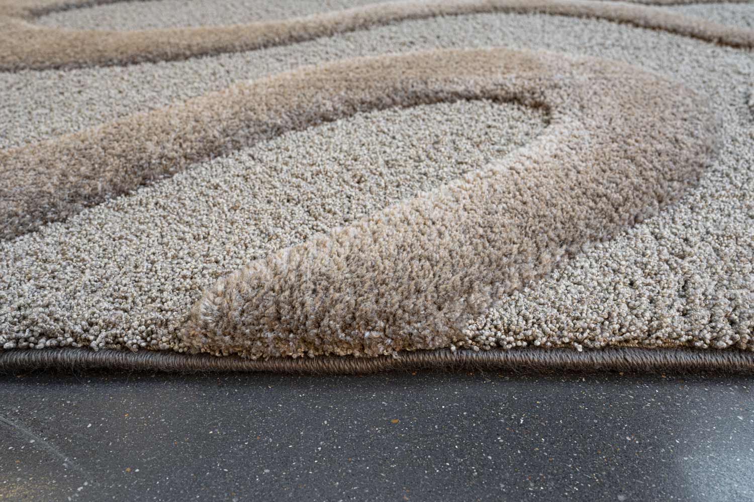 Cleo Squiggle Grey Rug