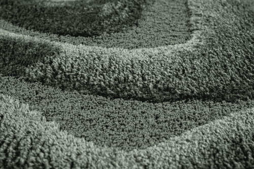Cleo Topography Green Rug