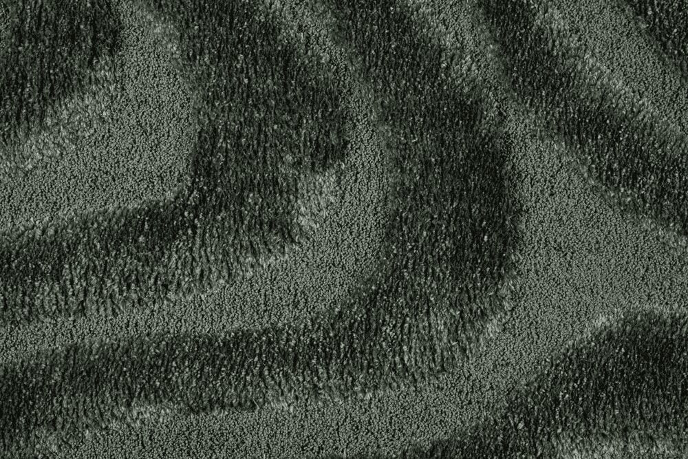 Cleo Topography Green Rug