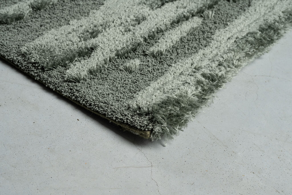 Cleo Strata Green Rug