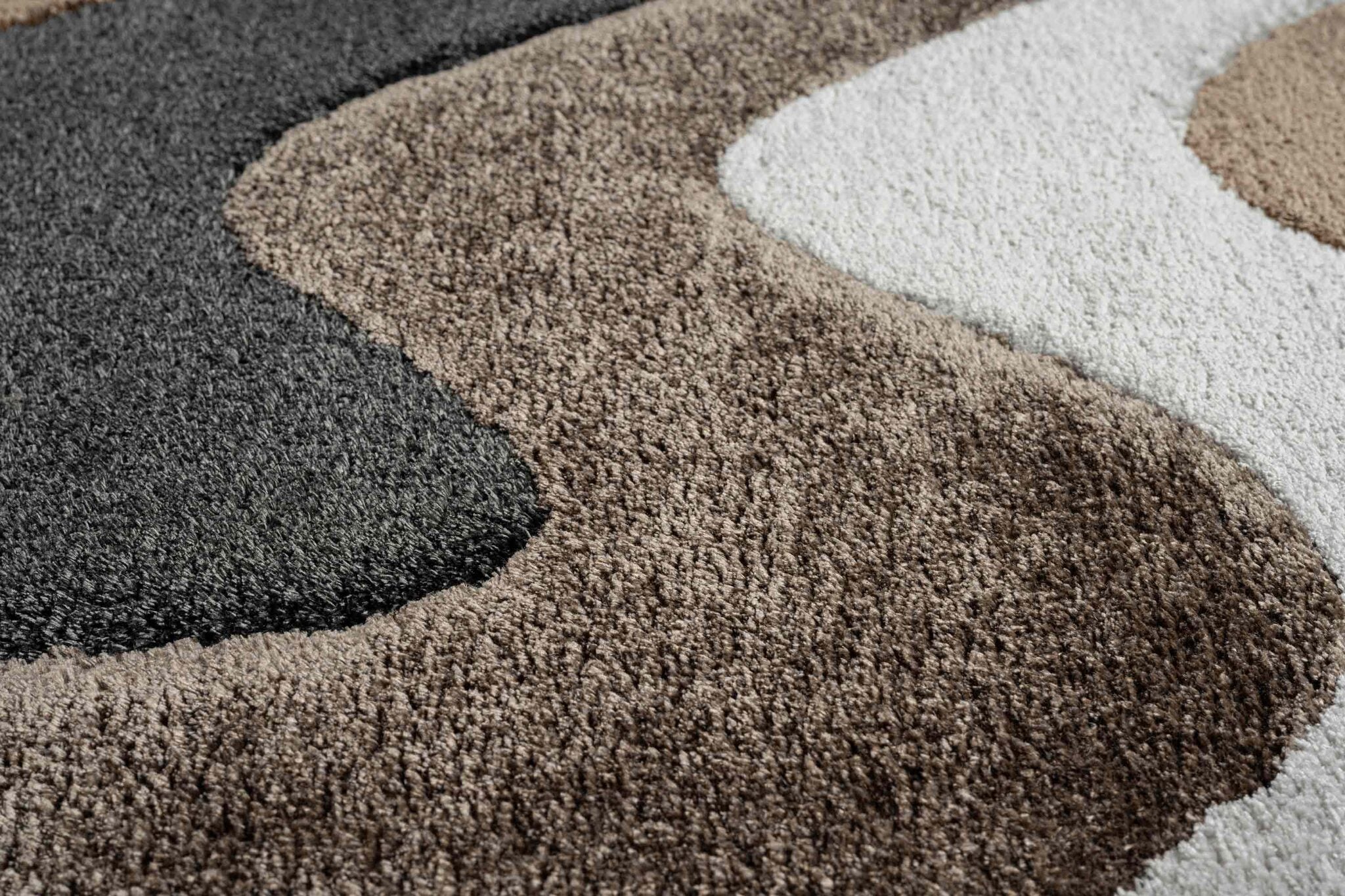 Dune Liquid Swirl Grey Rug