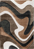 Dune Liquid Swirl Grey Rug