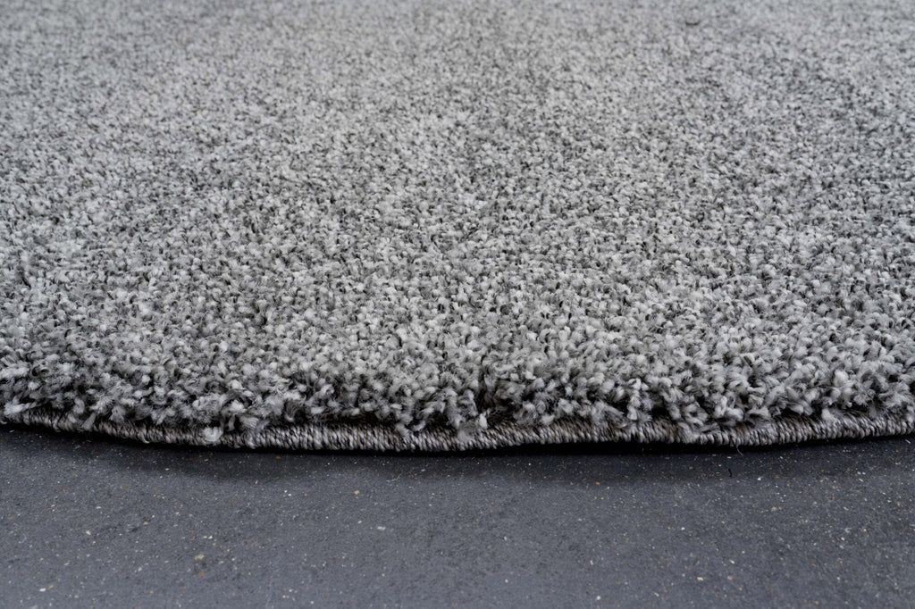 Mehari Soft Plain Grey Rug