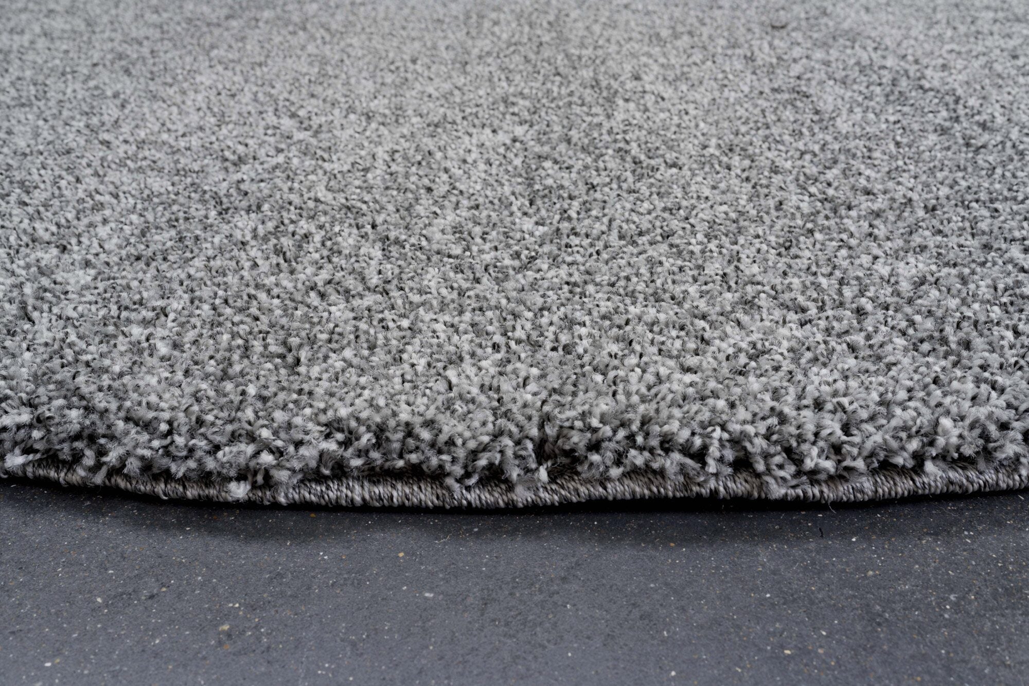 Mehari Soft Plain Grey Rug