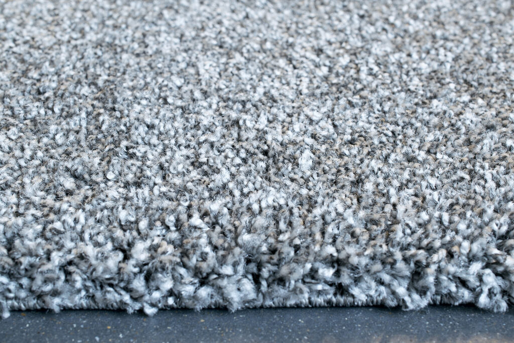 Mehari Soft Plain Grey Rug