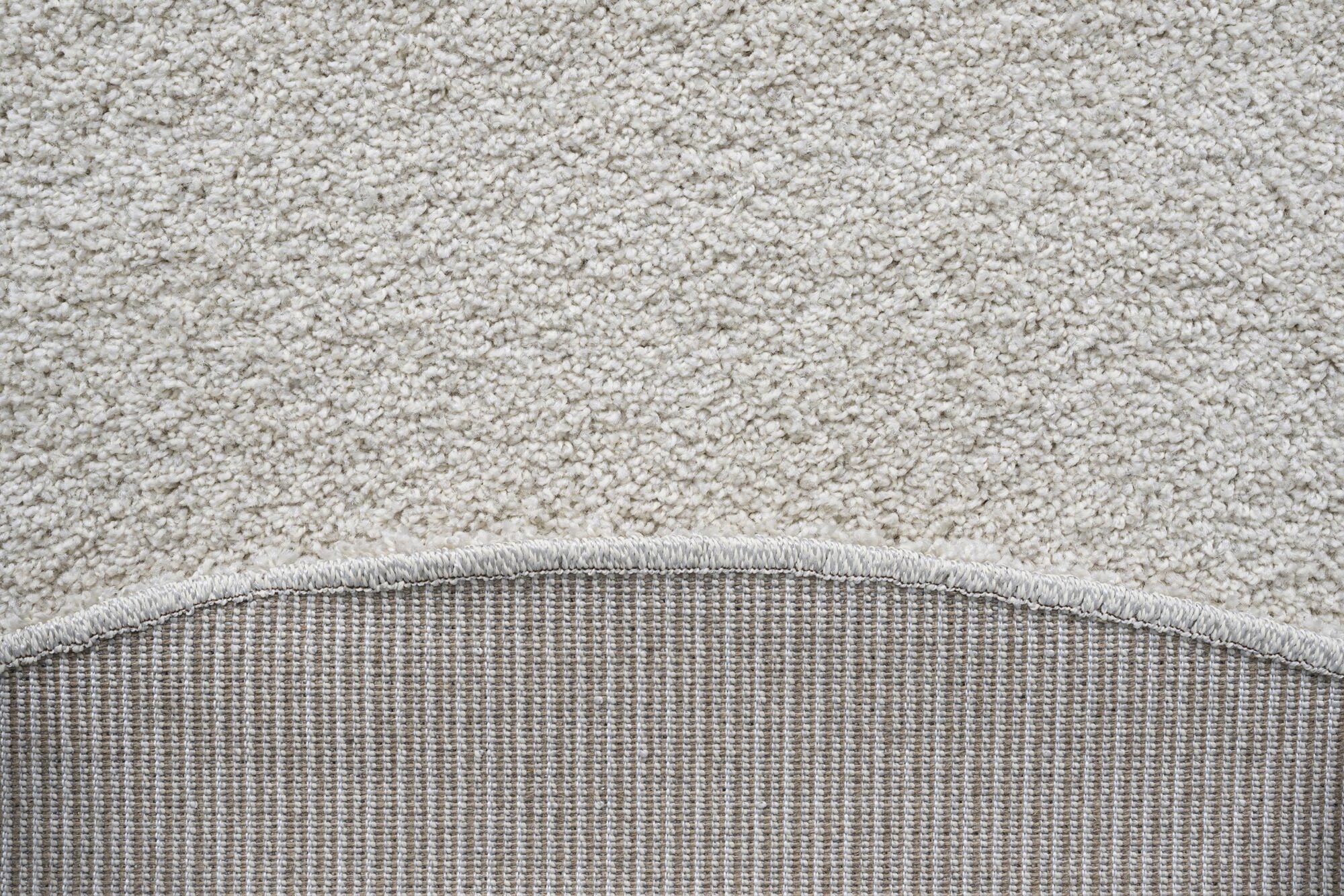 Mehari Soft Plain Cream Rug