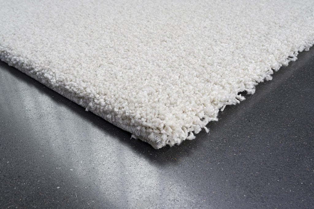 Mehari Soft Plain Cream Rug