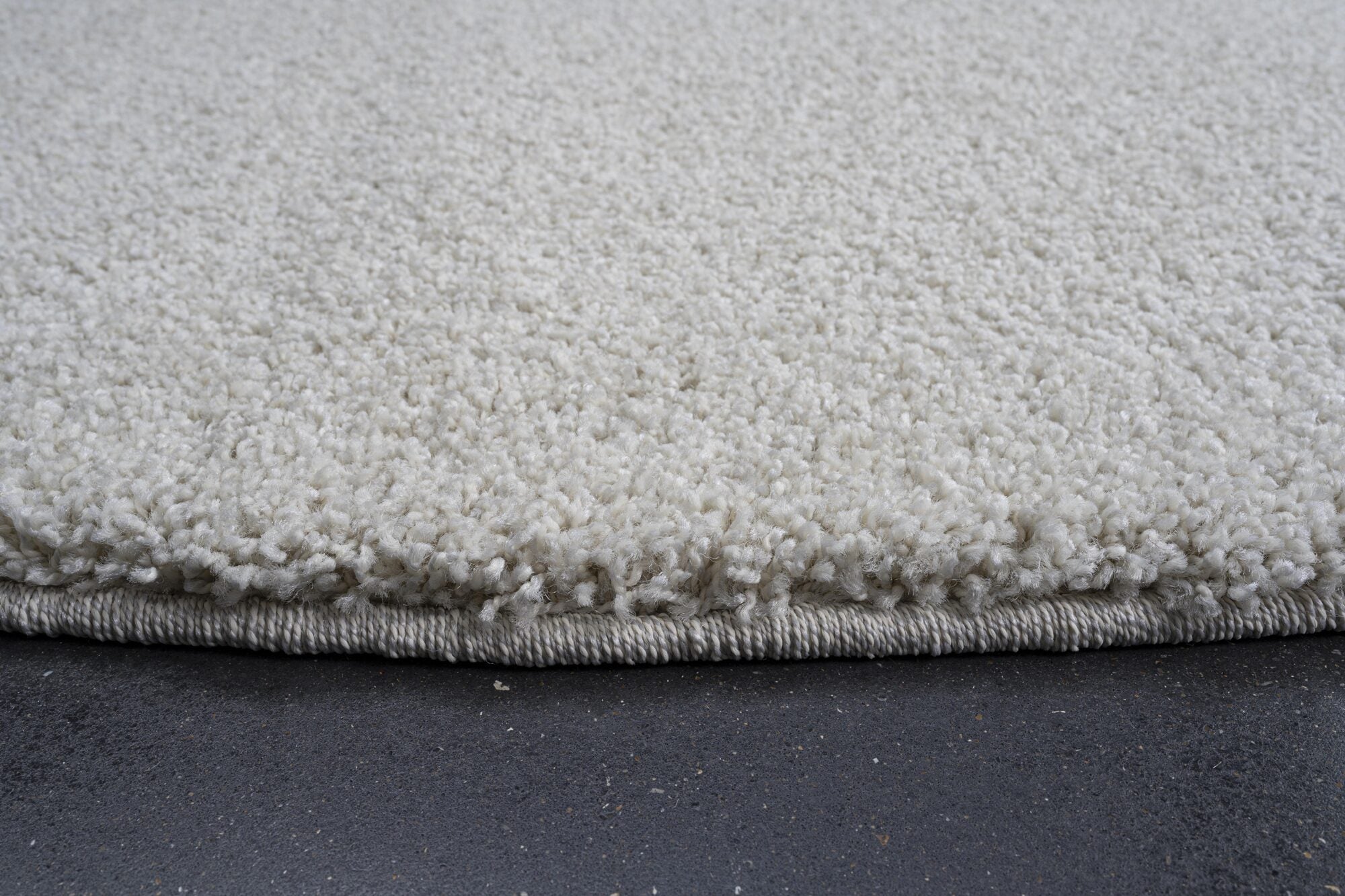 Mehari Soft Plain Cream Rug