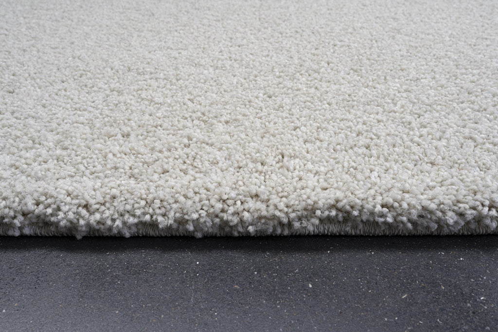 Mehari Soft Plain Cream Rug