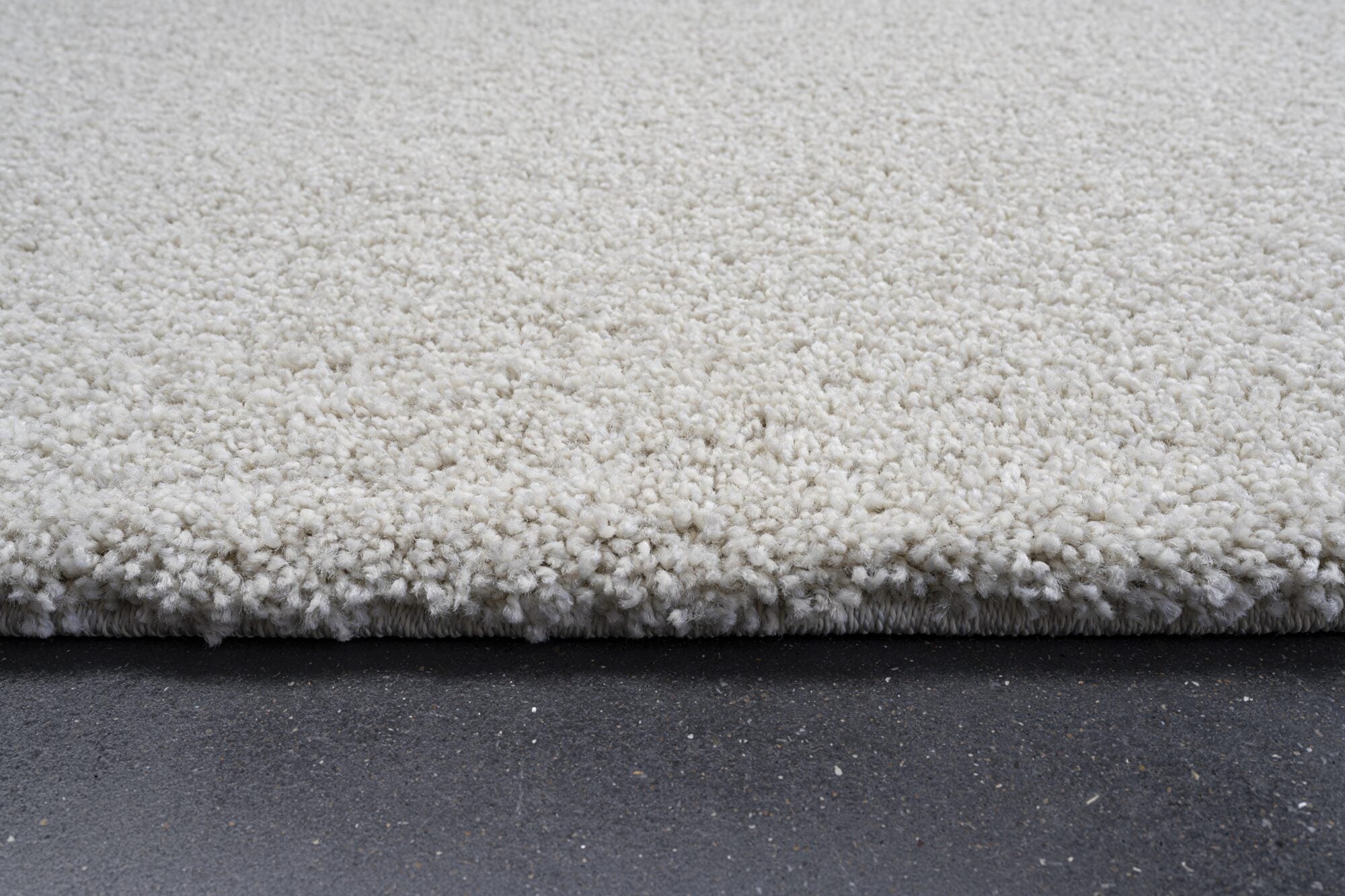 Mehari Soft Plain Cream Rug