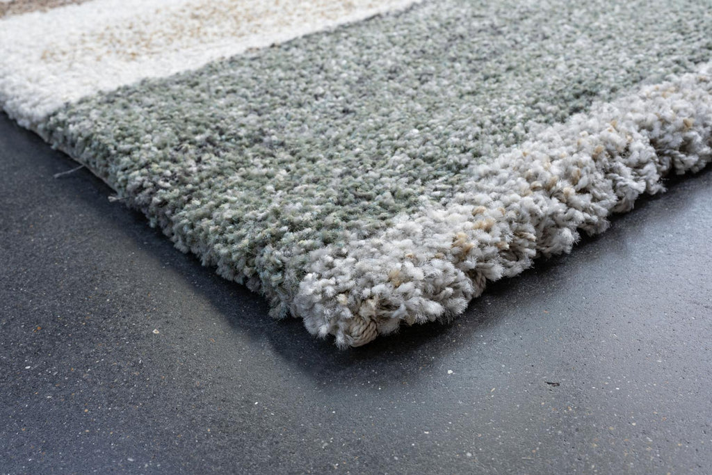 Mehari Coastal Abstract Green Rug