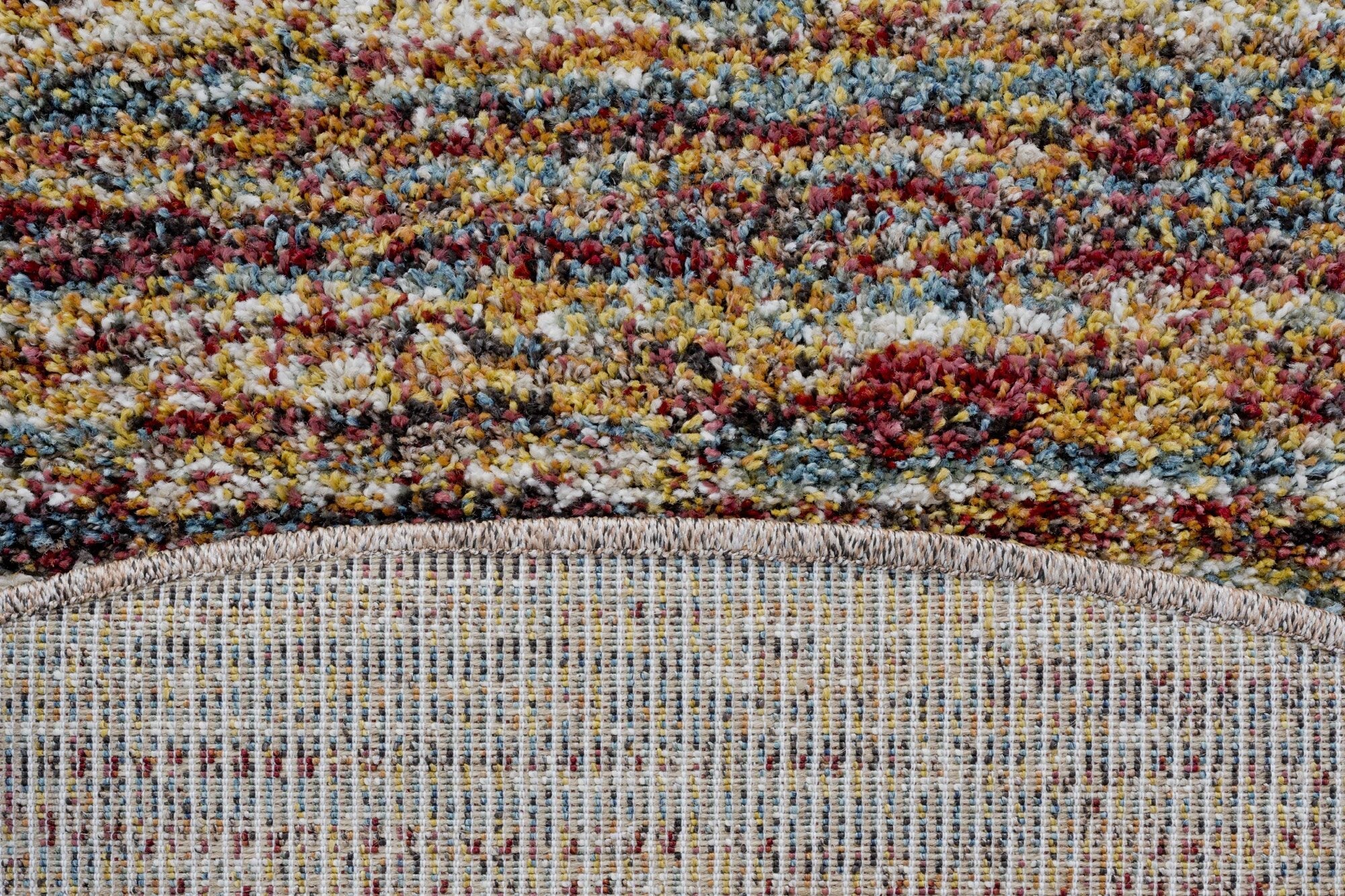 Mehari Heathered Plain Terracotta Rug