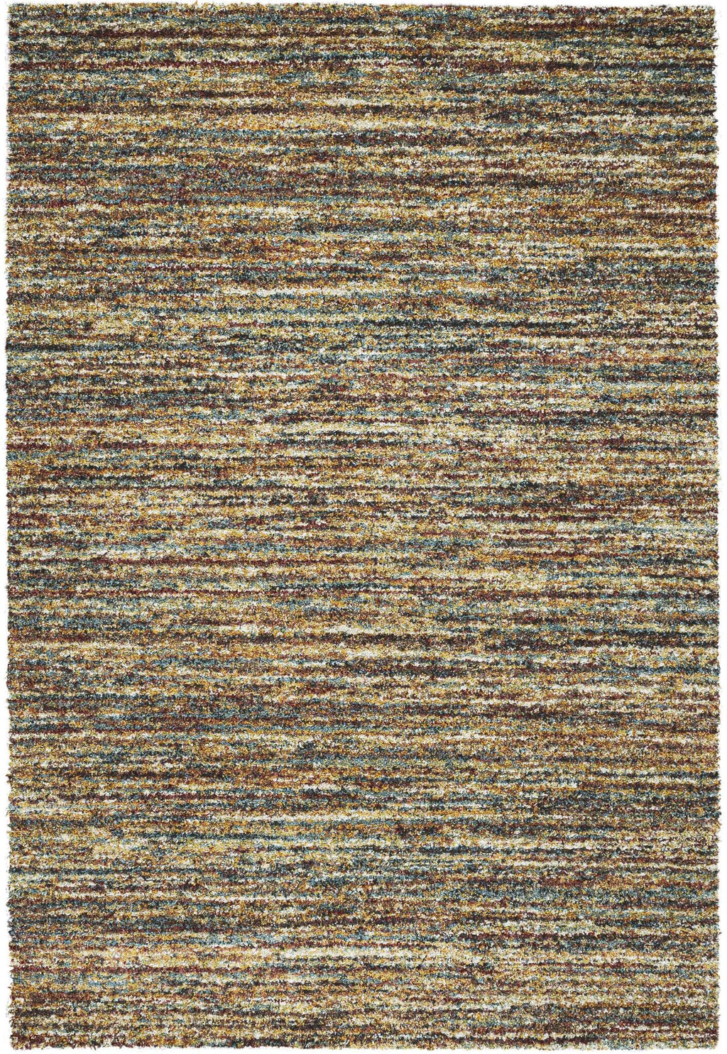 Mehari Heathered Plain Terracotta Rug