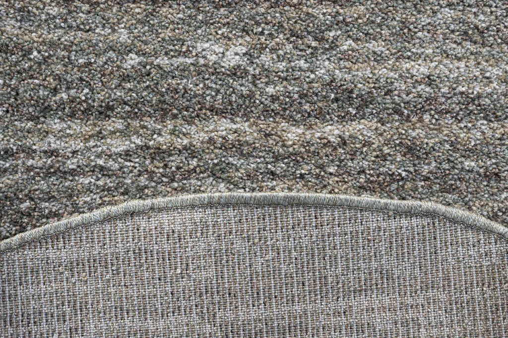 Mehari Heathered Plain Green Rug