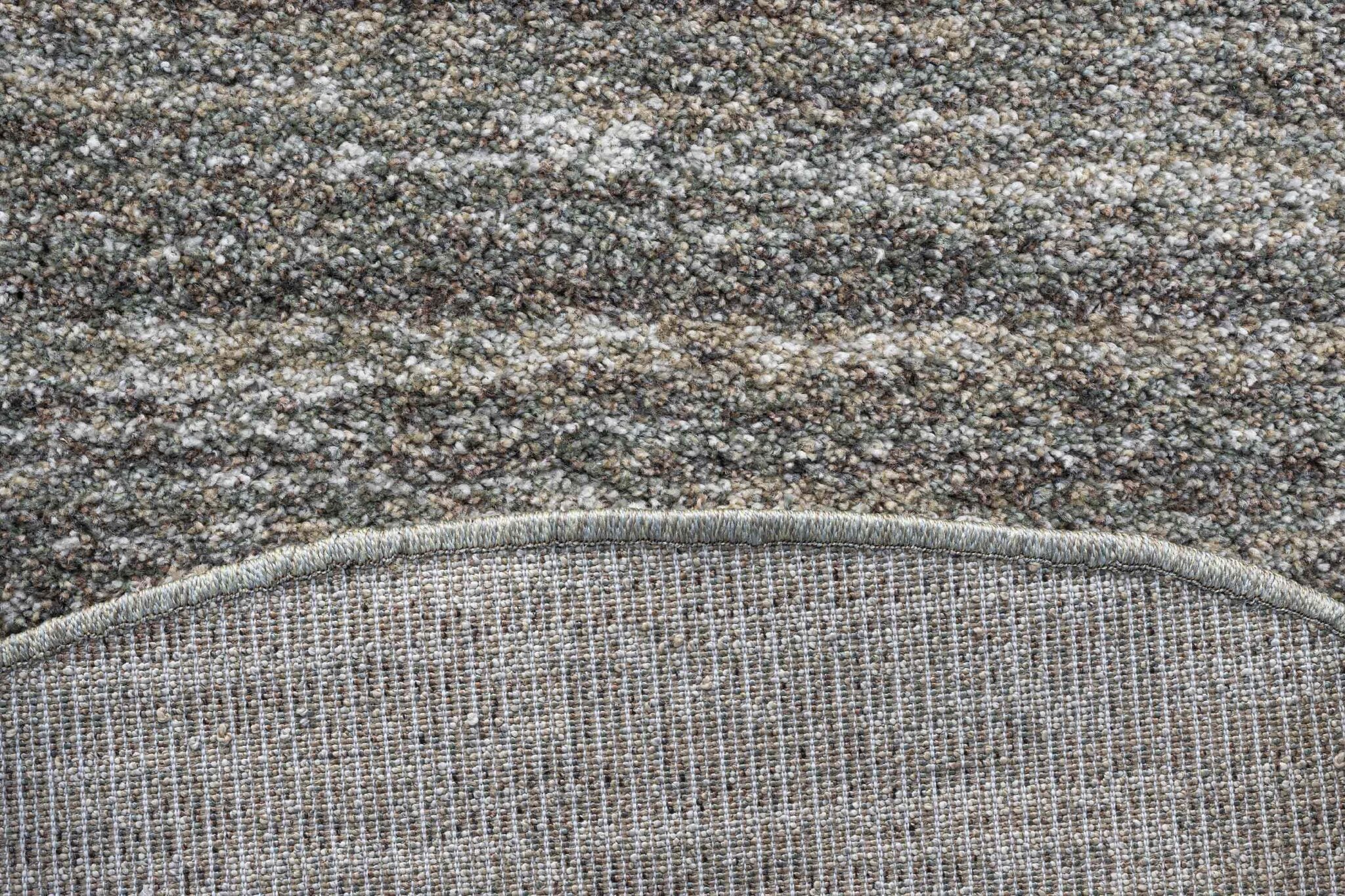 Mehari Heathered Plain Green Rug