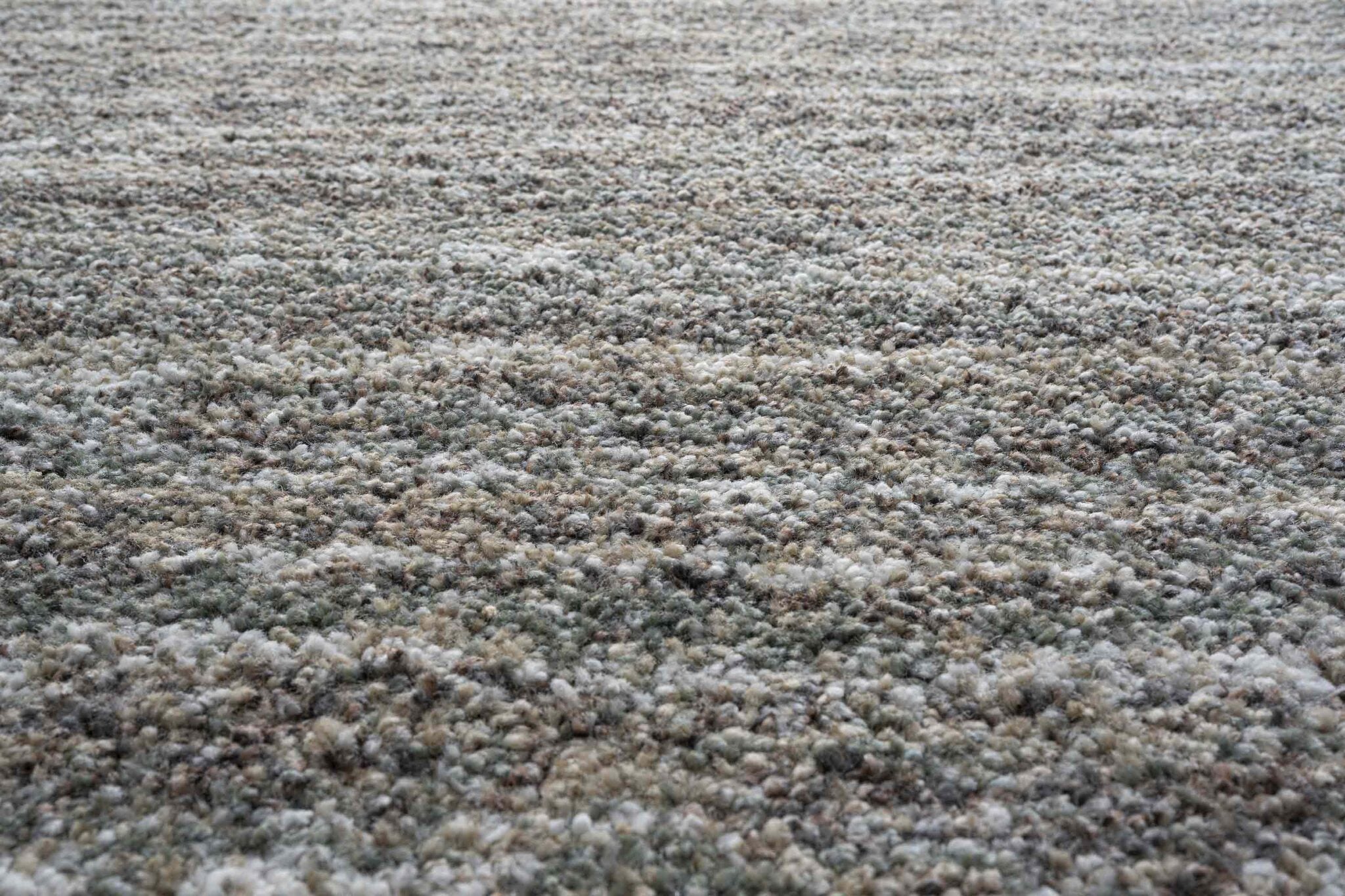 Mehari Heathered Plain Green Rug