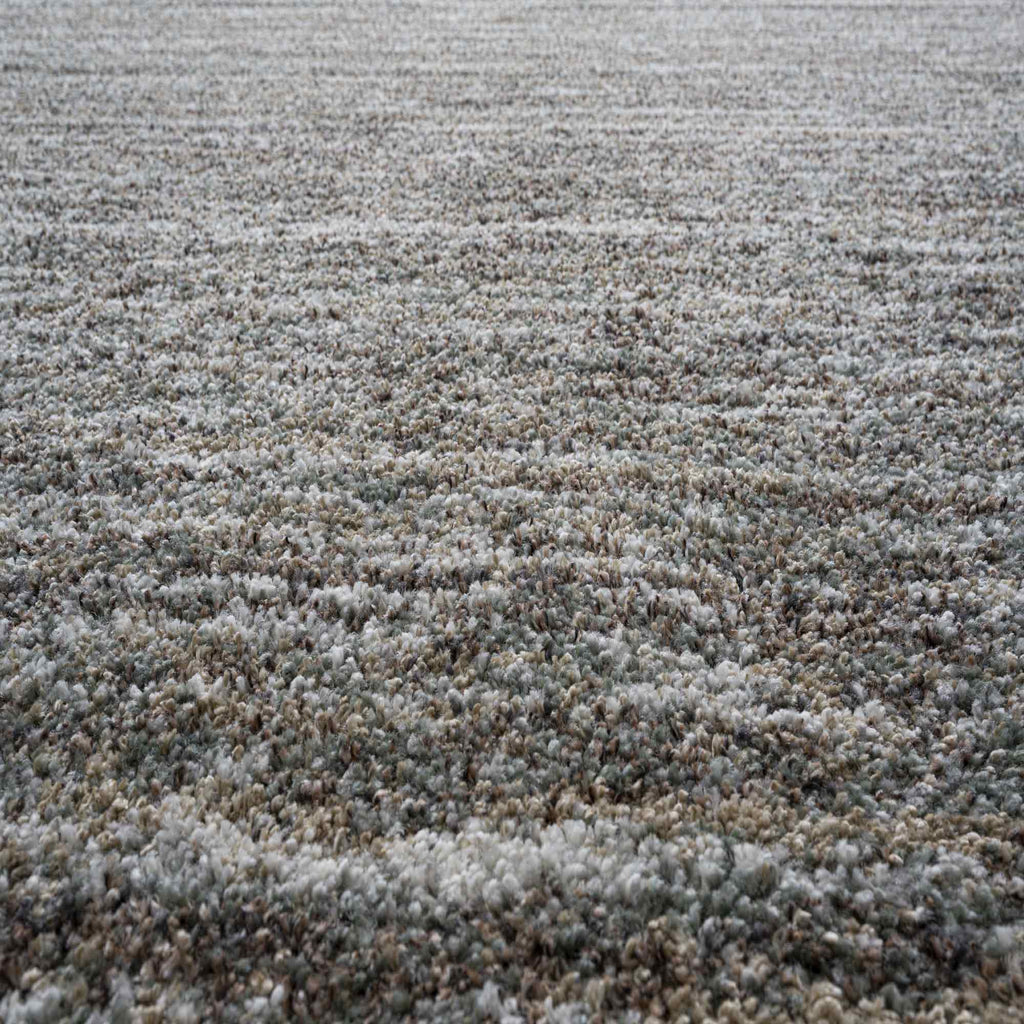 Mehari Heathered Plain Green Rug
