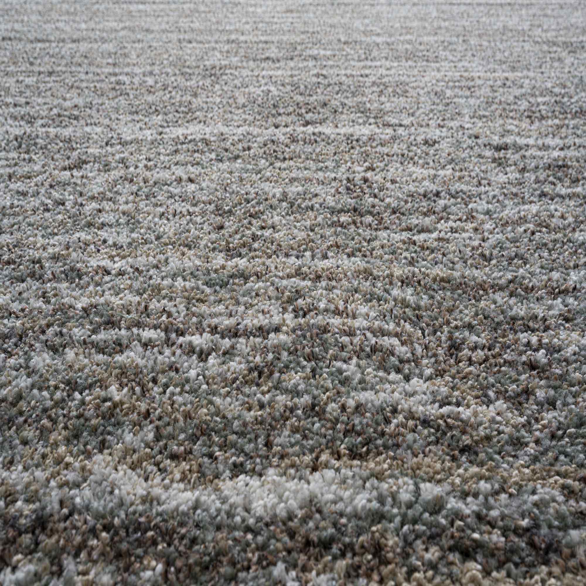 Mehari Heathered Plain Green Rug