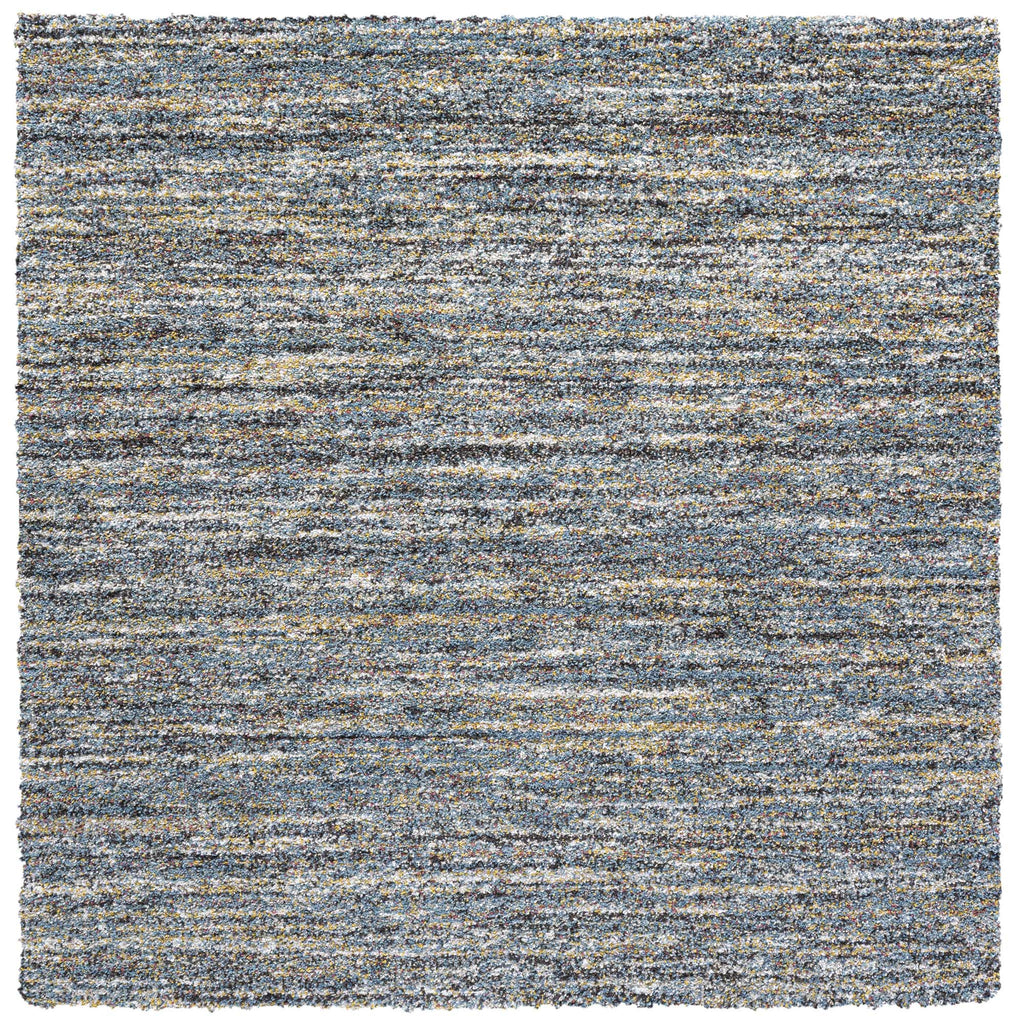 Mehari Heathered Plain Blue Rug