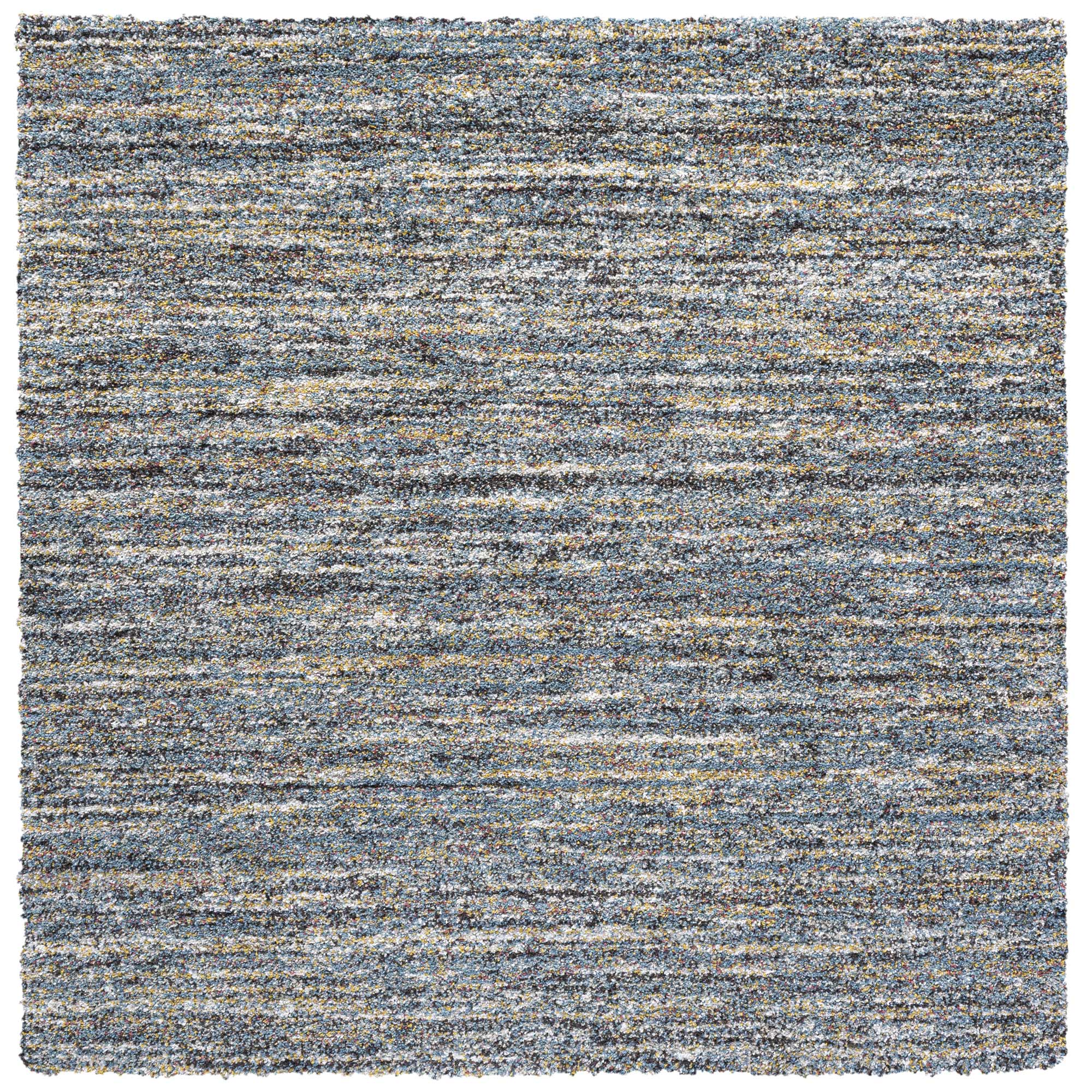 Mehari Heathered Plain Blue Rug