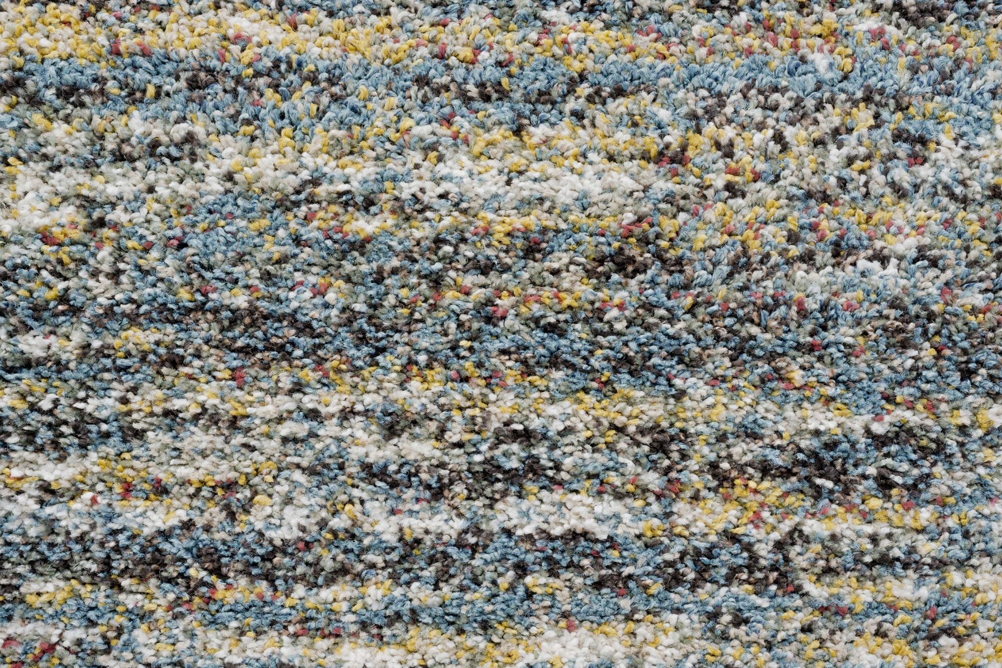 Mehari Heathered Plain Blue Rug
