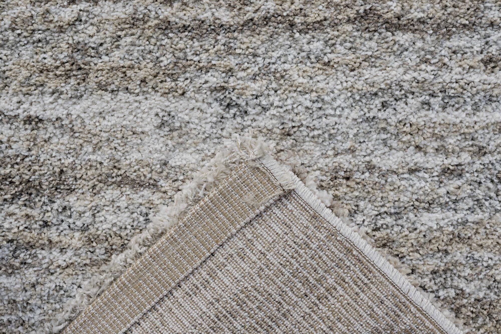 Mehari Heathered Plain Beige Rug