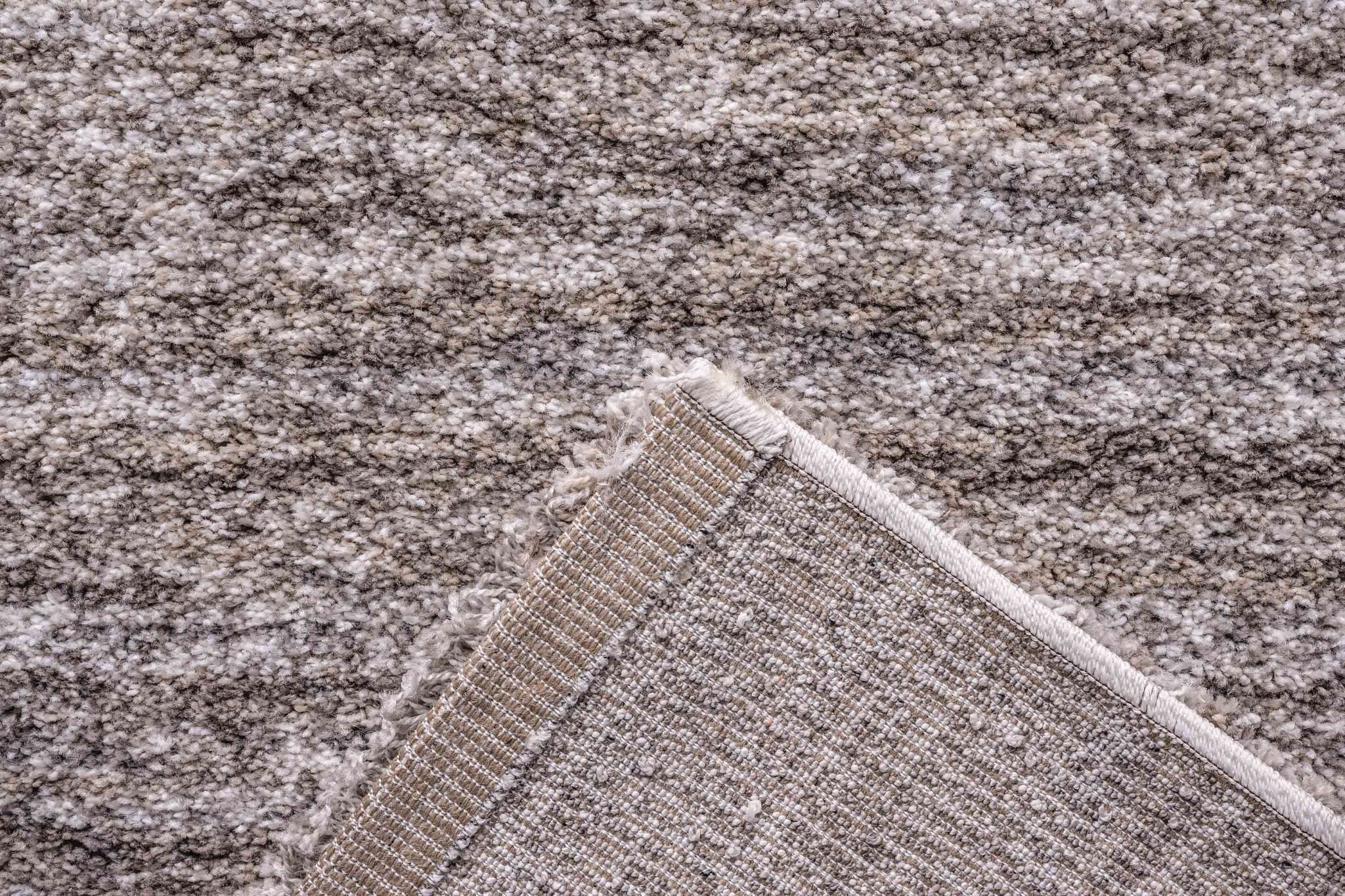Mehari Heathered Plain Beige Rug