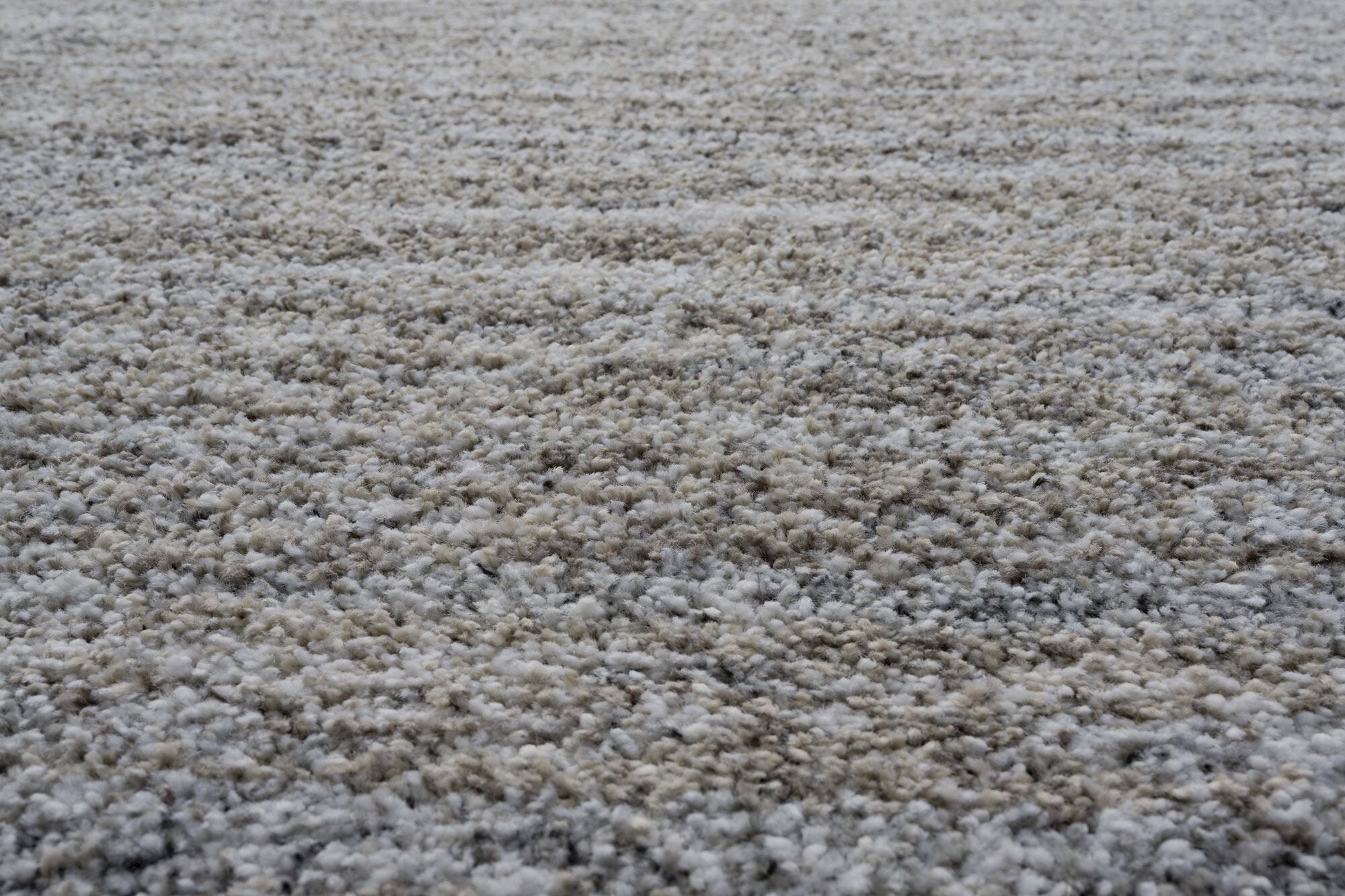 Mehari Heathered Plain Beige Rug