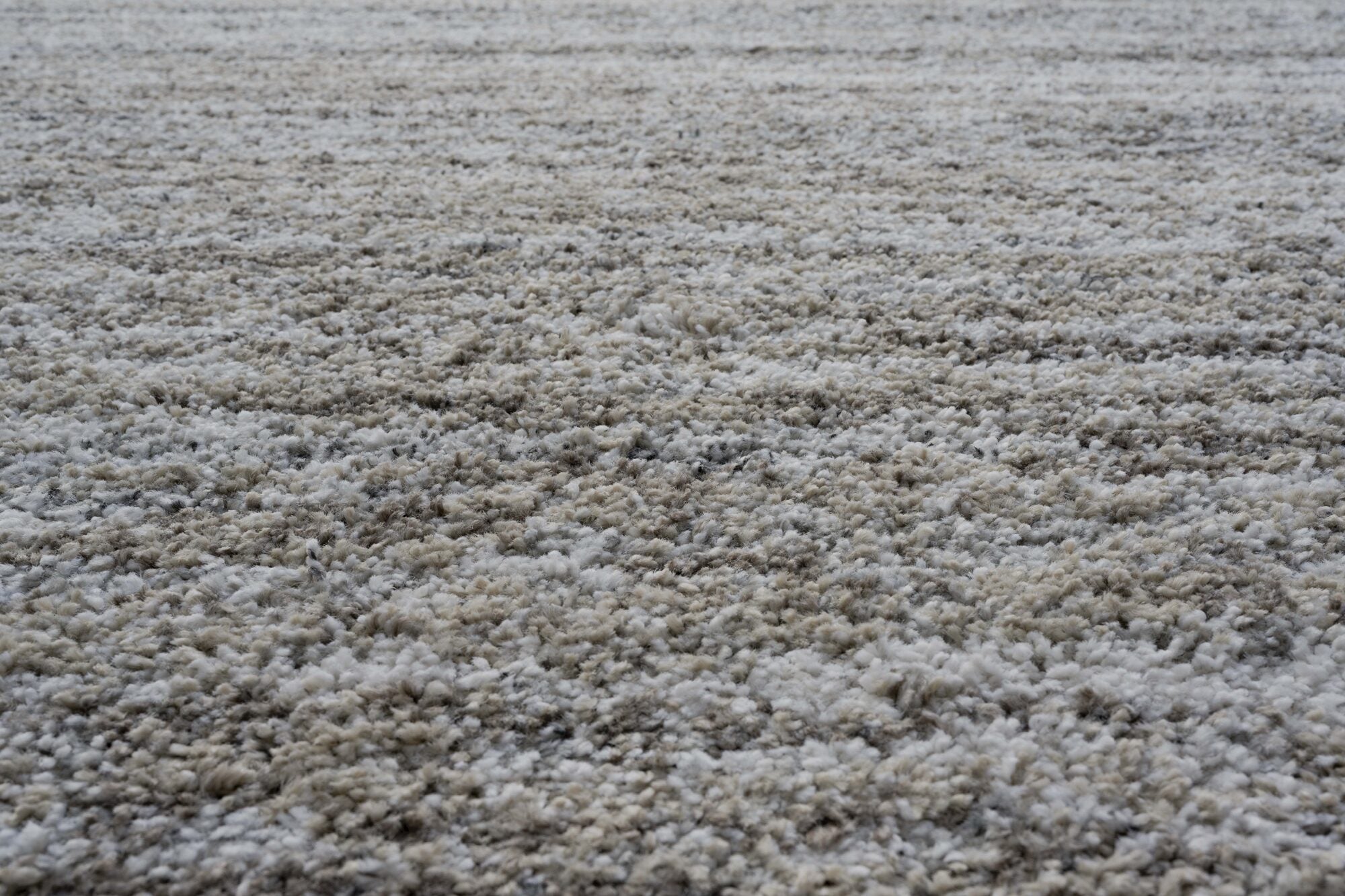 Mehari Heathered Plain Beige Rug