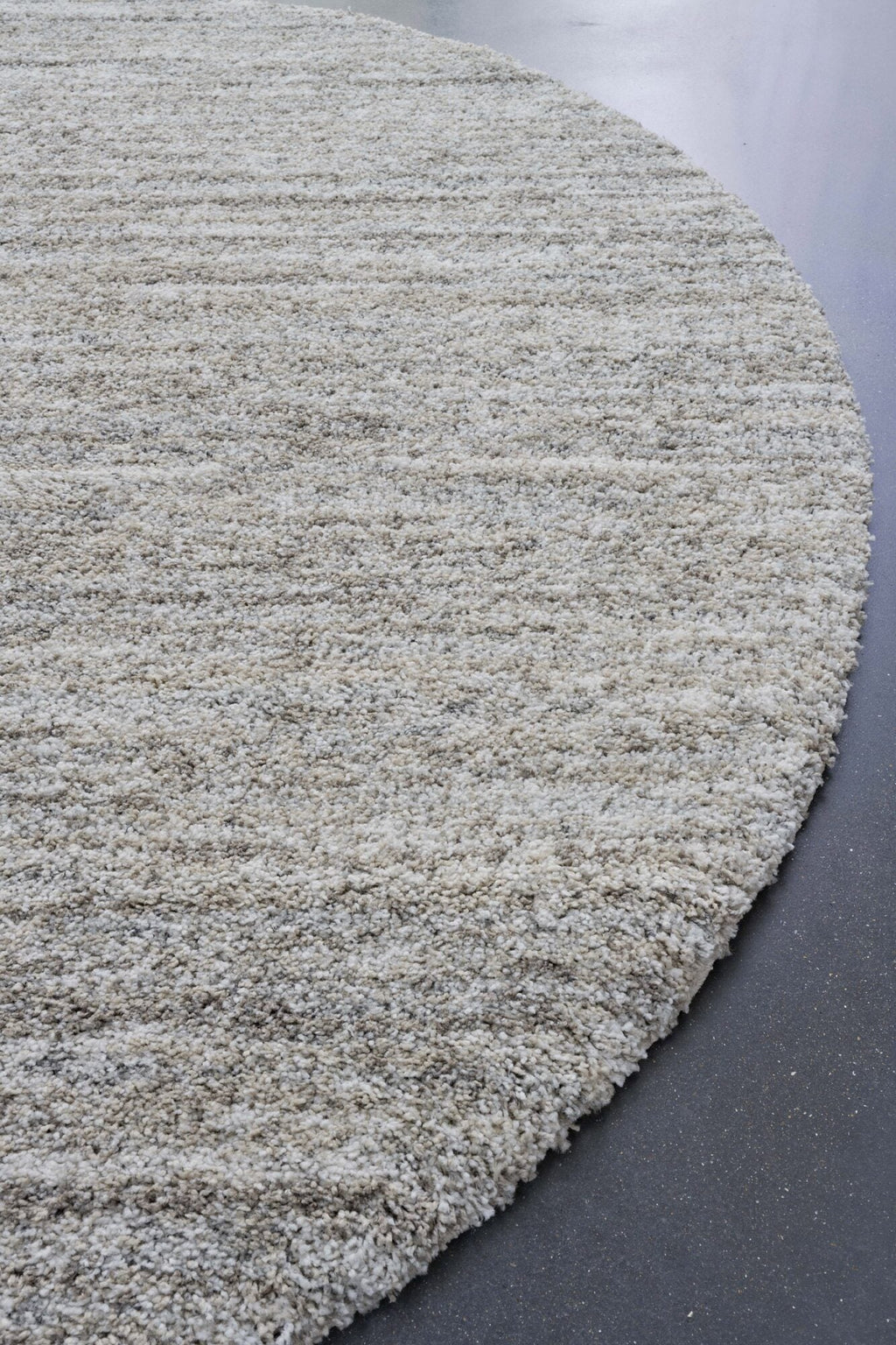 Mehari Heathered Plain Beige Rug