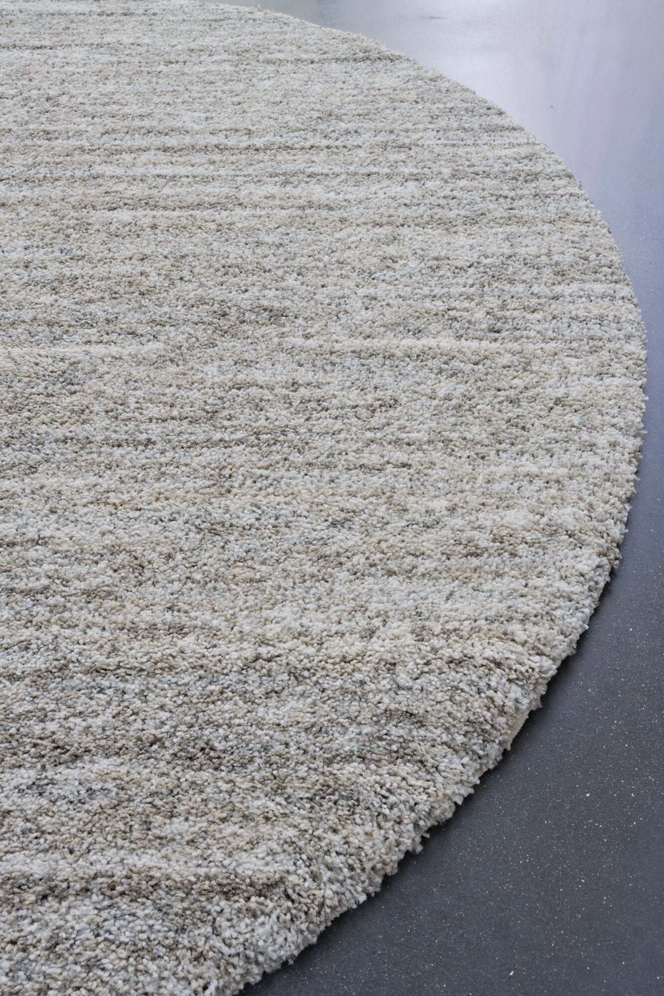 Mehari Heathered Plain Beige Rug