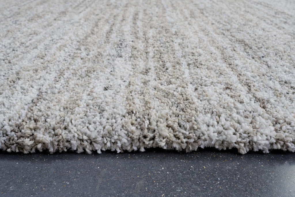 Mehari Heathered Plain Beige Rug