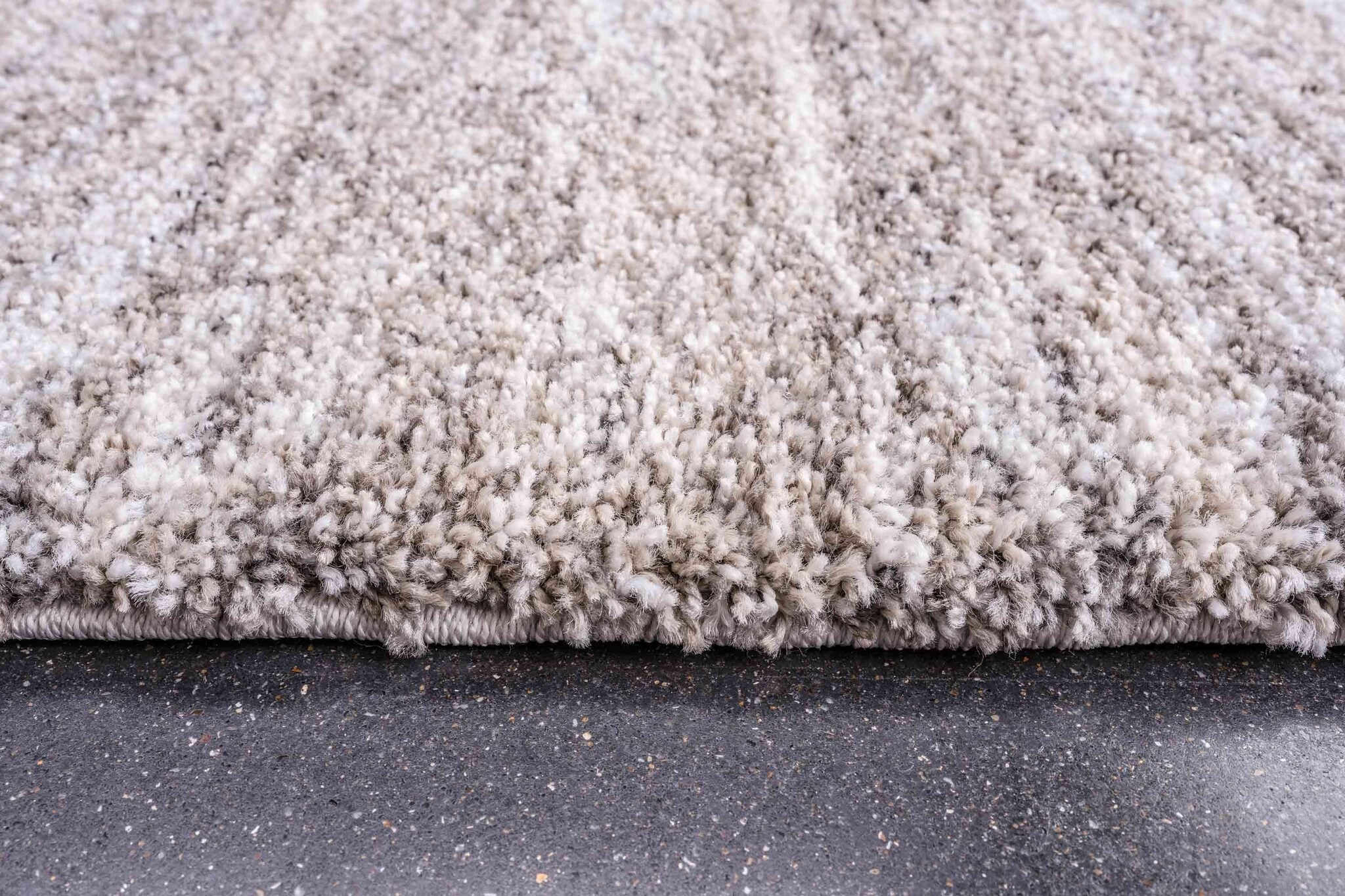 Mehari Heathered Plain Beige Rug
