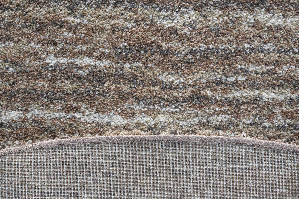 Mehari Heathered Plain Rust Rug