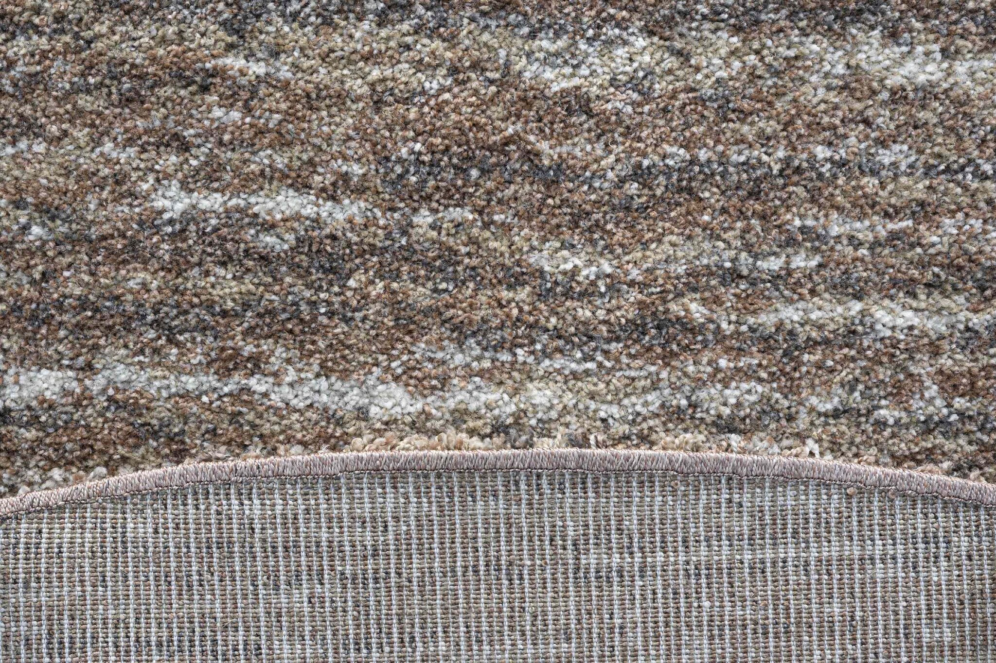 Mehari Heathered Plain Rust Rug