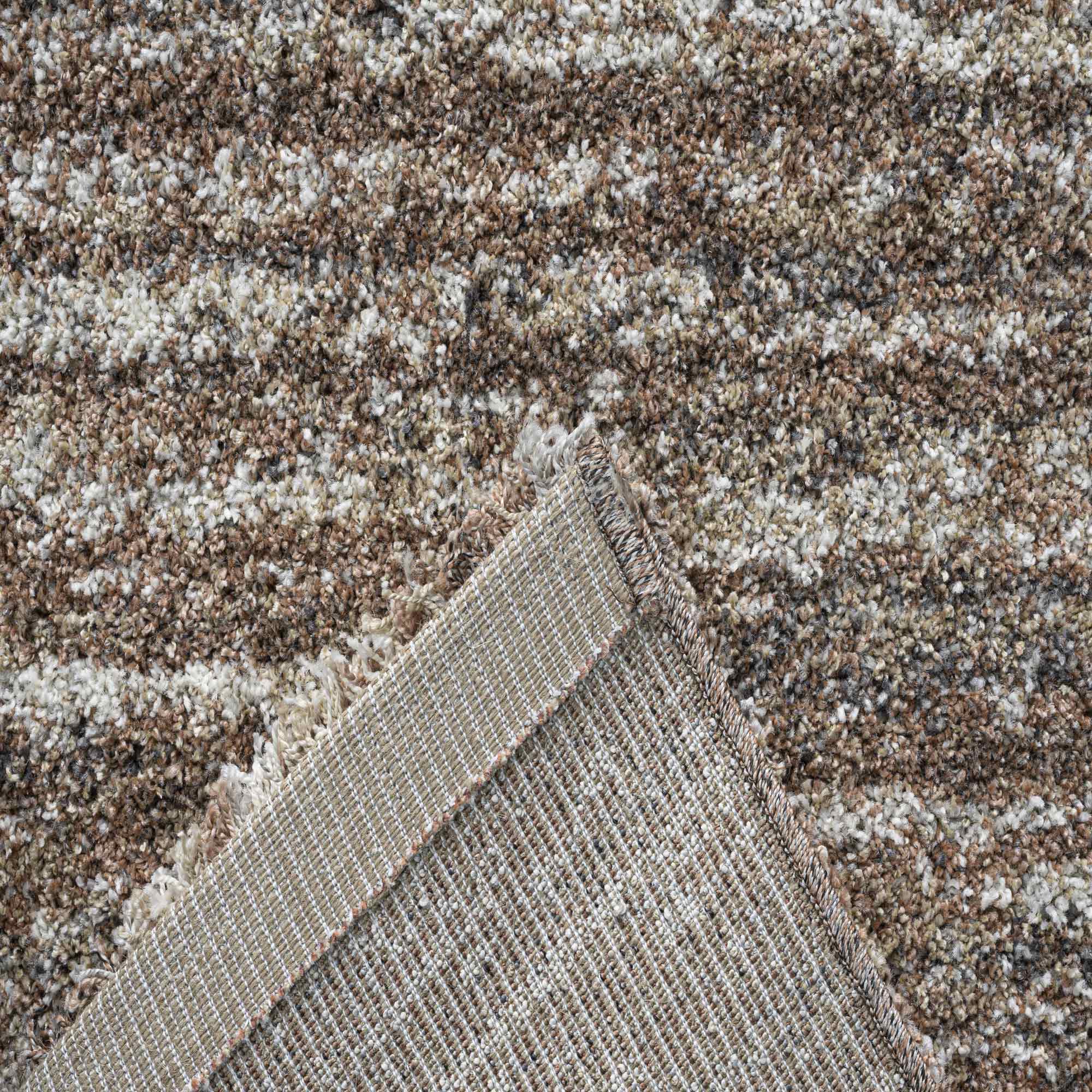 Mehari Heathered Plain Rust Rug