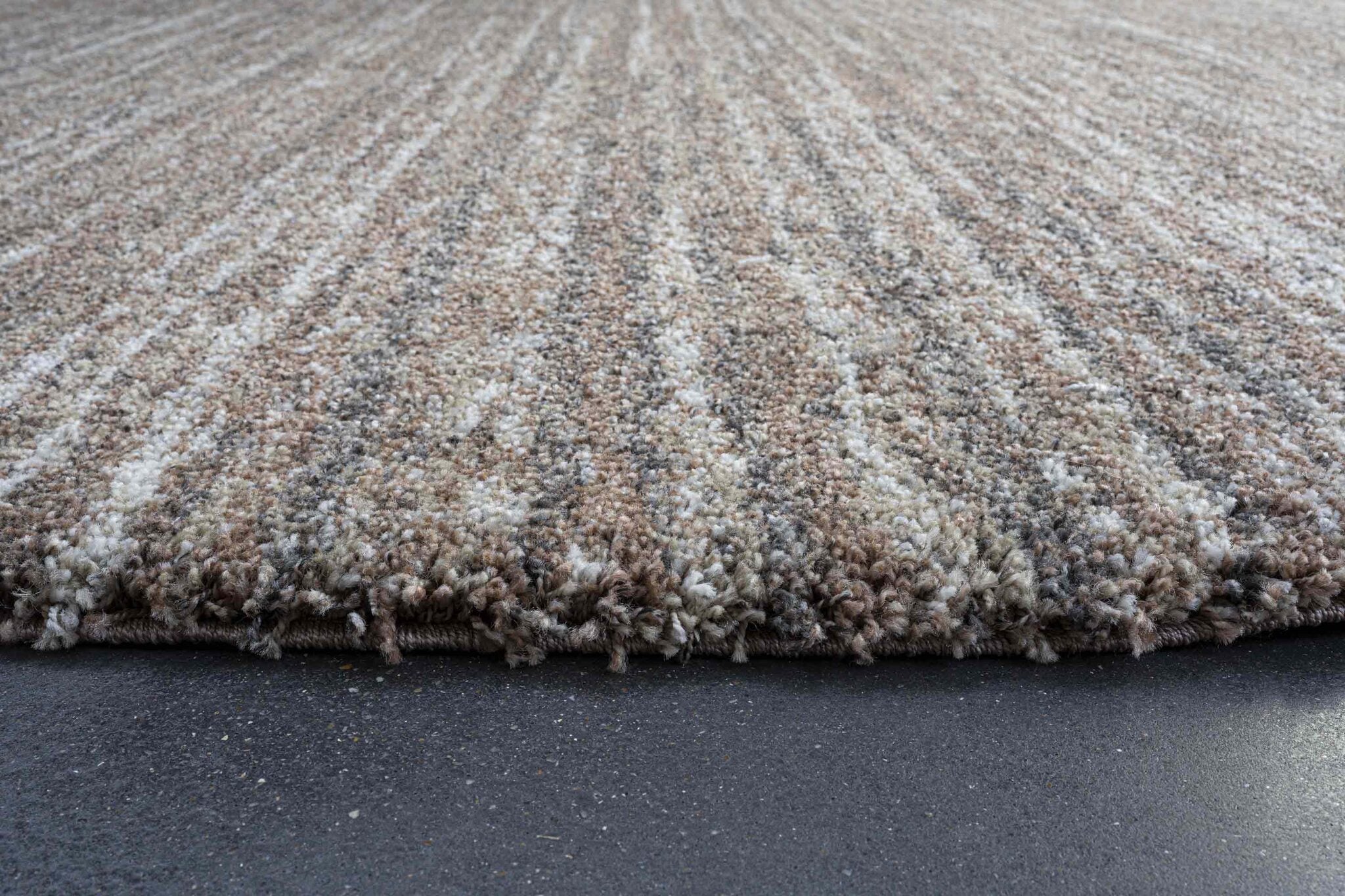 Mehari Heathered Plain Rust Rug