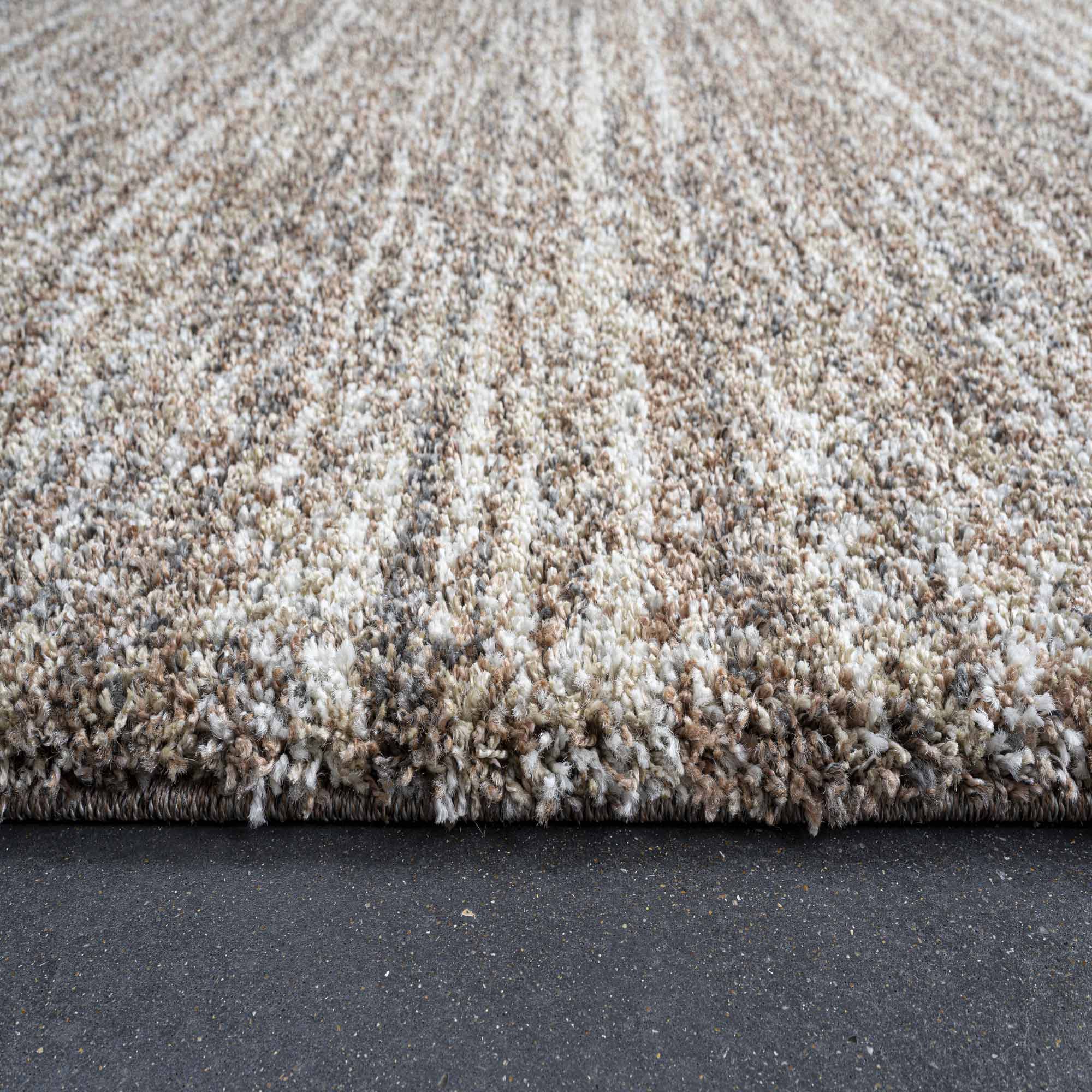 Mehari Heathered Plain Rust Rug