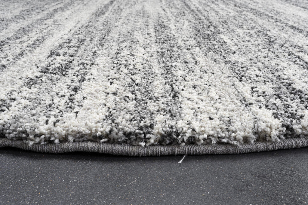 Mehari Horizon Stripe Grey Rug