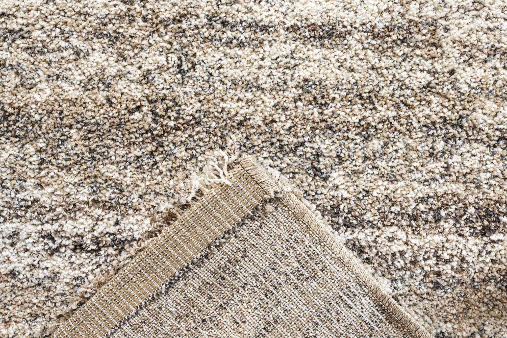 Mehari Horizon Stripe Beige Rug