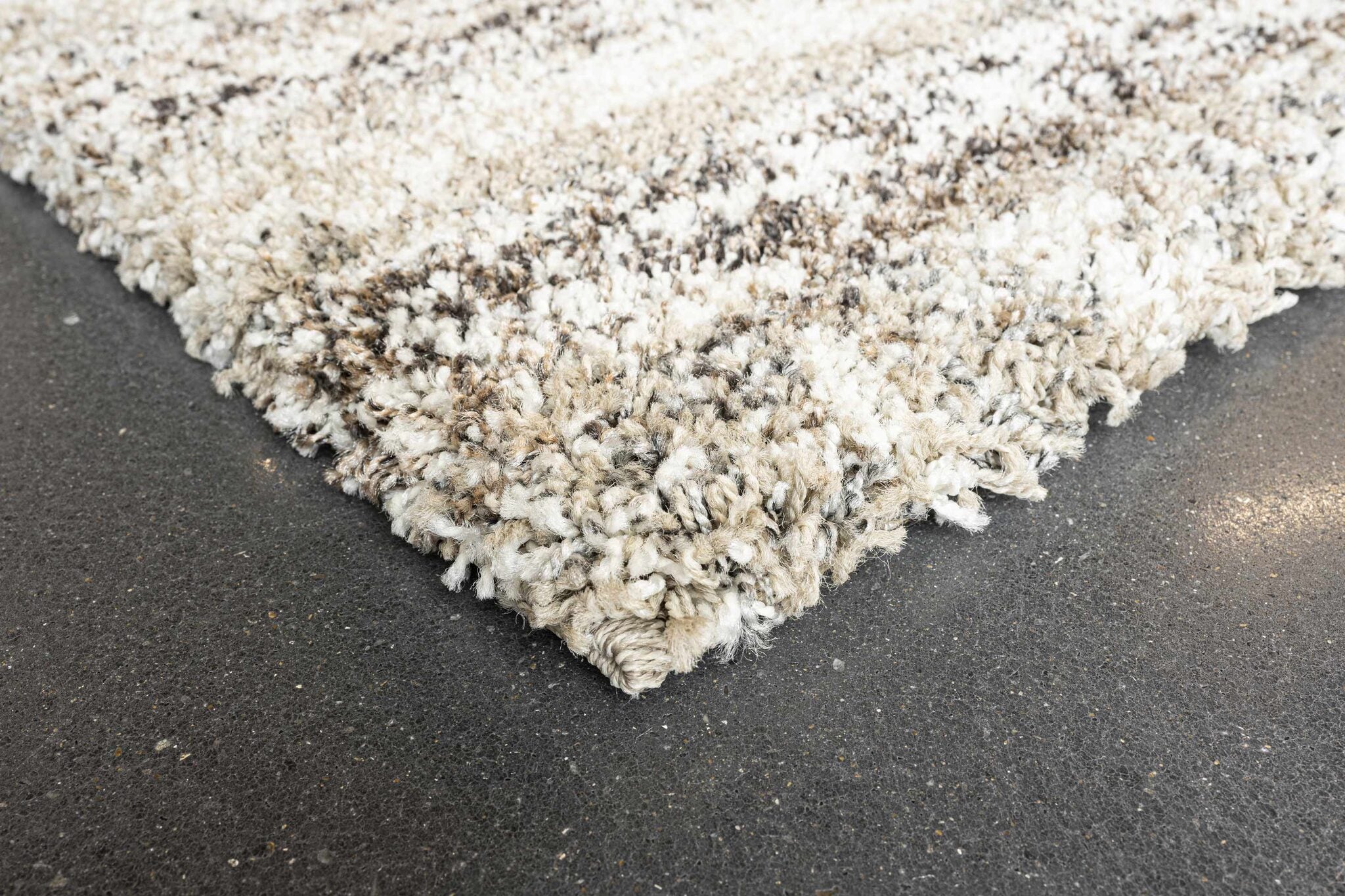 Mehari Horizon Stripe Beige Rug