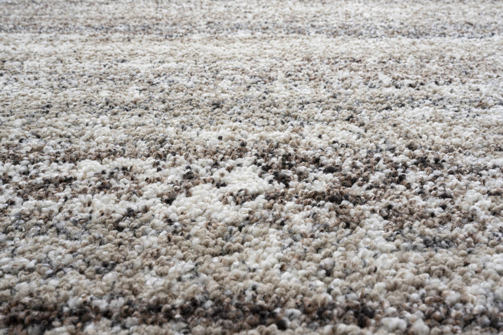 Mehari Horizon Stripe Beige Rug