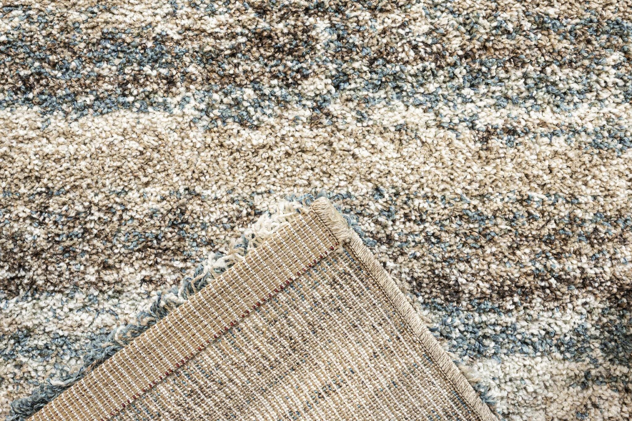 Mehari Horizon Stripe Teal Rug