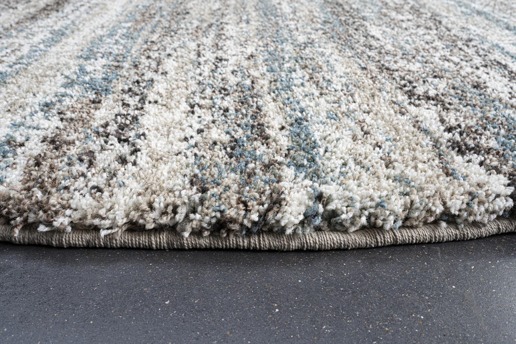 Mehari Horizon Stripe Teal Rug