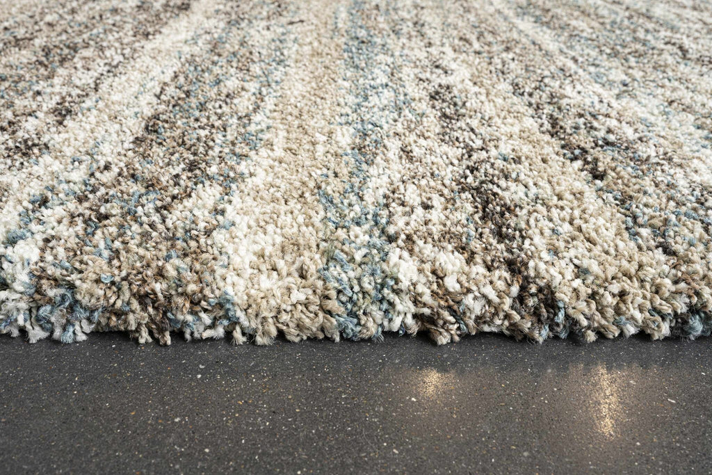Mehari Horizon Stripe Teal Rug