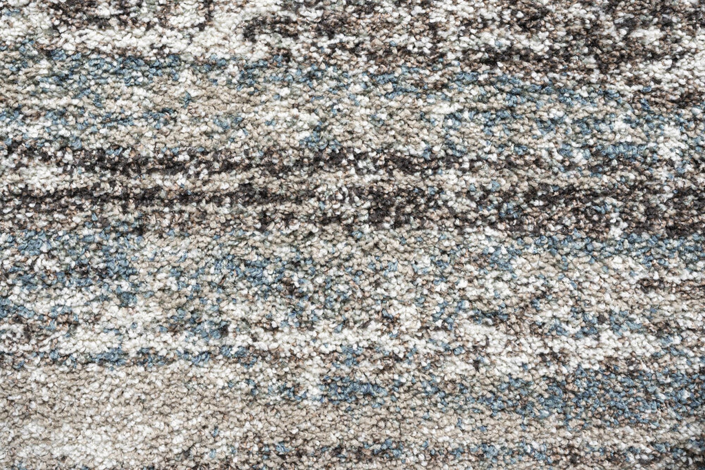 Mehari Horizon Stripe Teal Rug