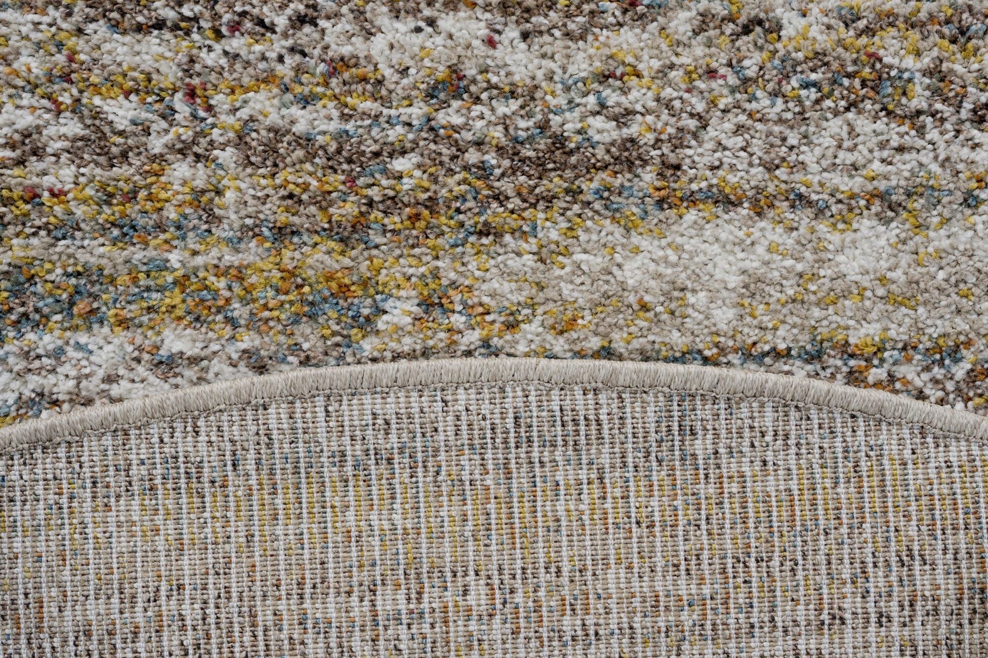 Mehari Horizon Stripe Mustard Rug